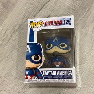 Captain America Civil War Captain American Funko Pop